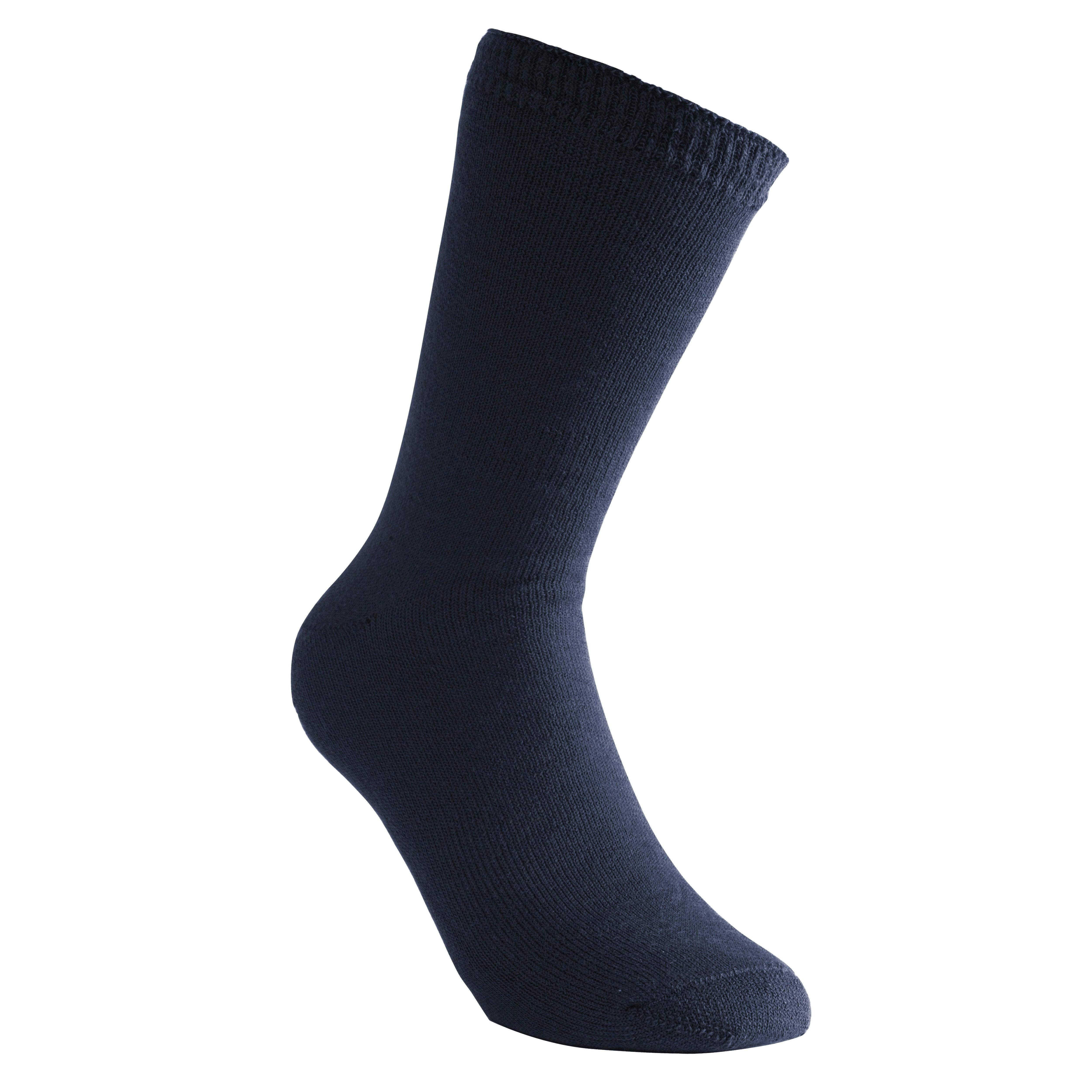 Mørkeblå Woolpower Socks 400 ullsokk
