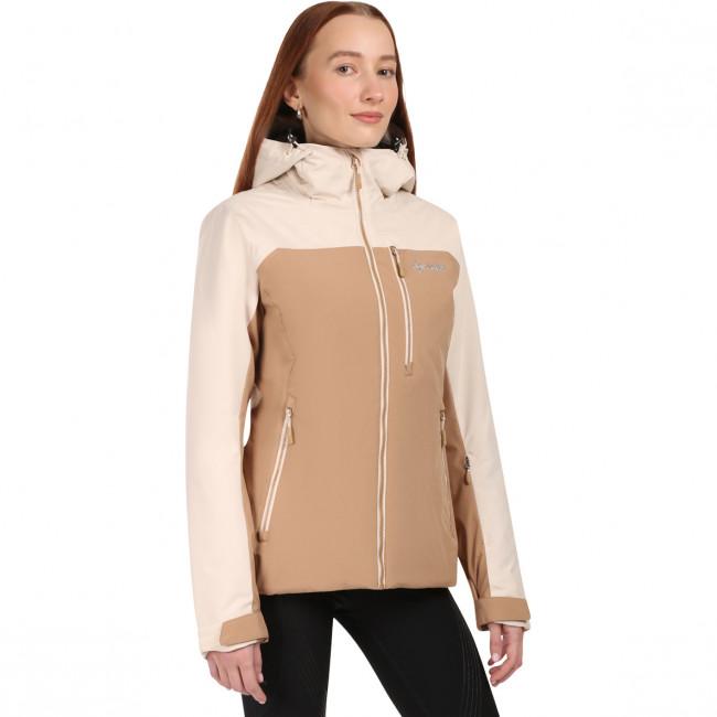Beige Kilpi Flip skalljakke for dame