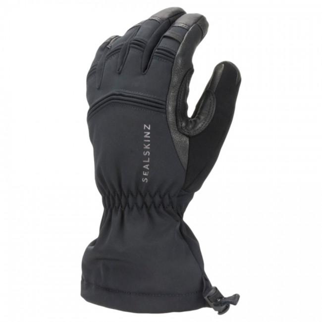 Svart Sealskinz Southery skihanske med membran