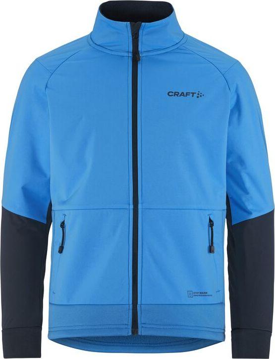 Craft Core Warm Xc Jacket junior i fargen Blaze-Ray sett forfra